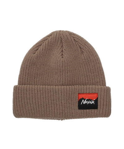 NANGA BOX LOGO BULKY BEANIE