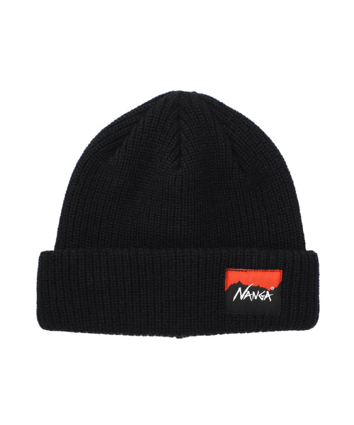 NANGA BOX LOGO BULKY BEANIE