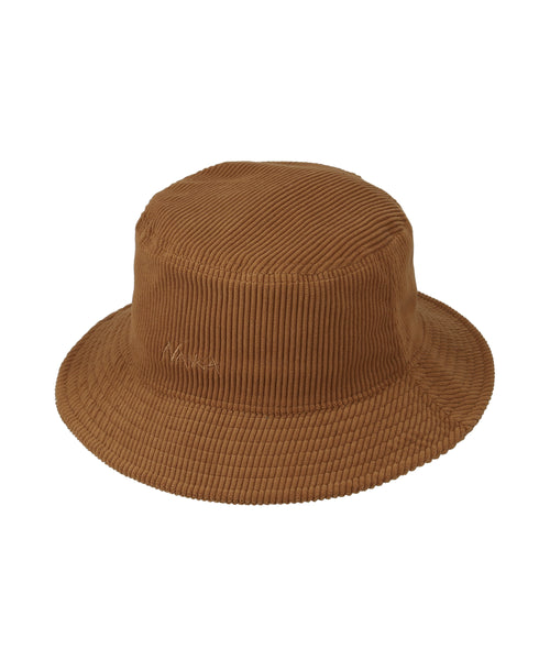 NANGA CORDUROY BUCKET HAT