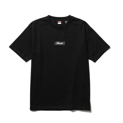 NANGA ECO HYBRID MT LOGO TEE