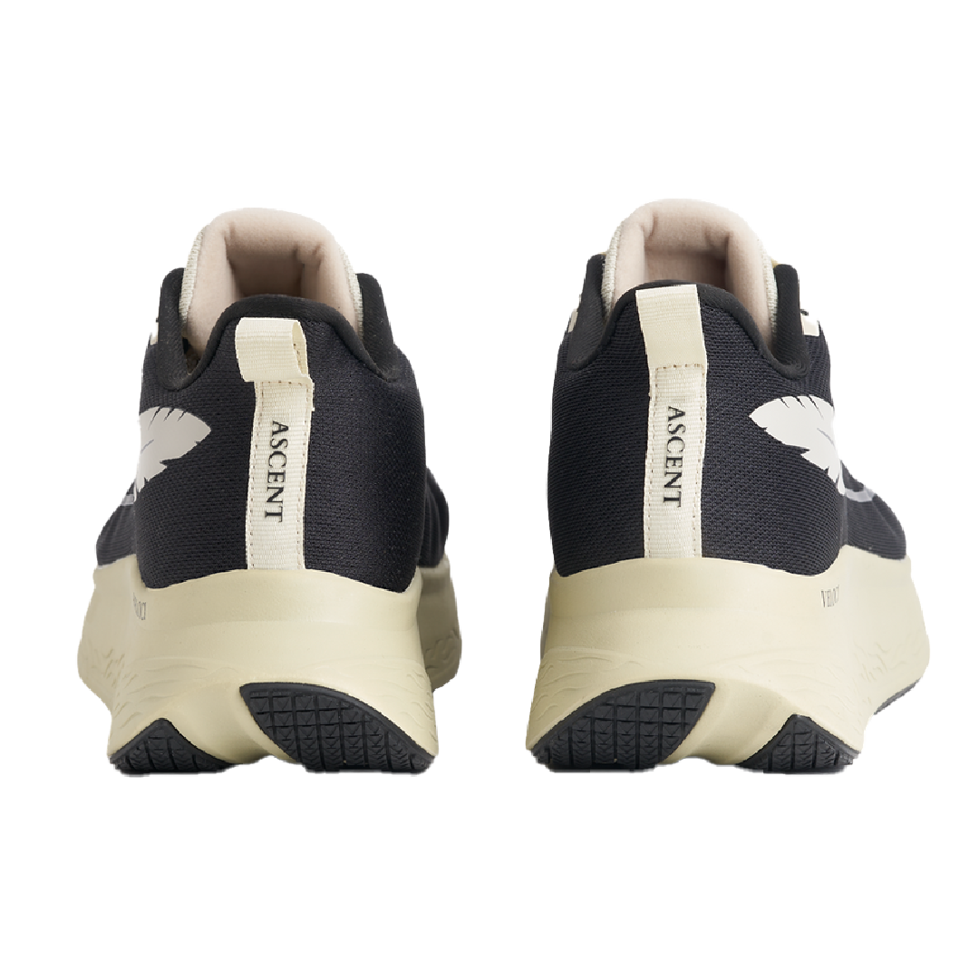VELOCI ASCENT RUNNING SHOES (Black&Cream)