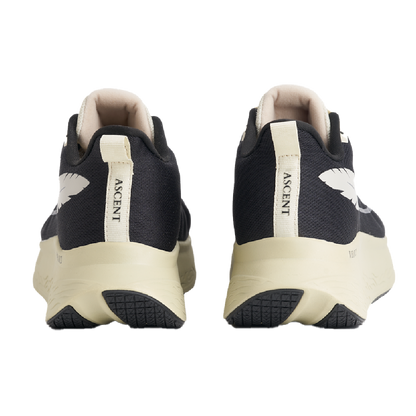 VELOCI ASCENT RUNNING SHOES (Black&Cream)