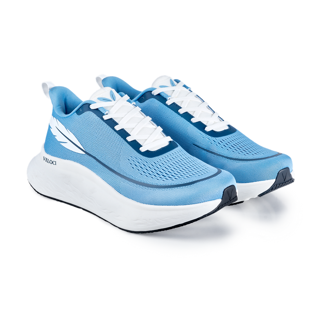 VELOCI ASCENT RUNNING SHOES (Slate Blue)