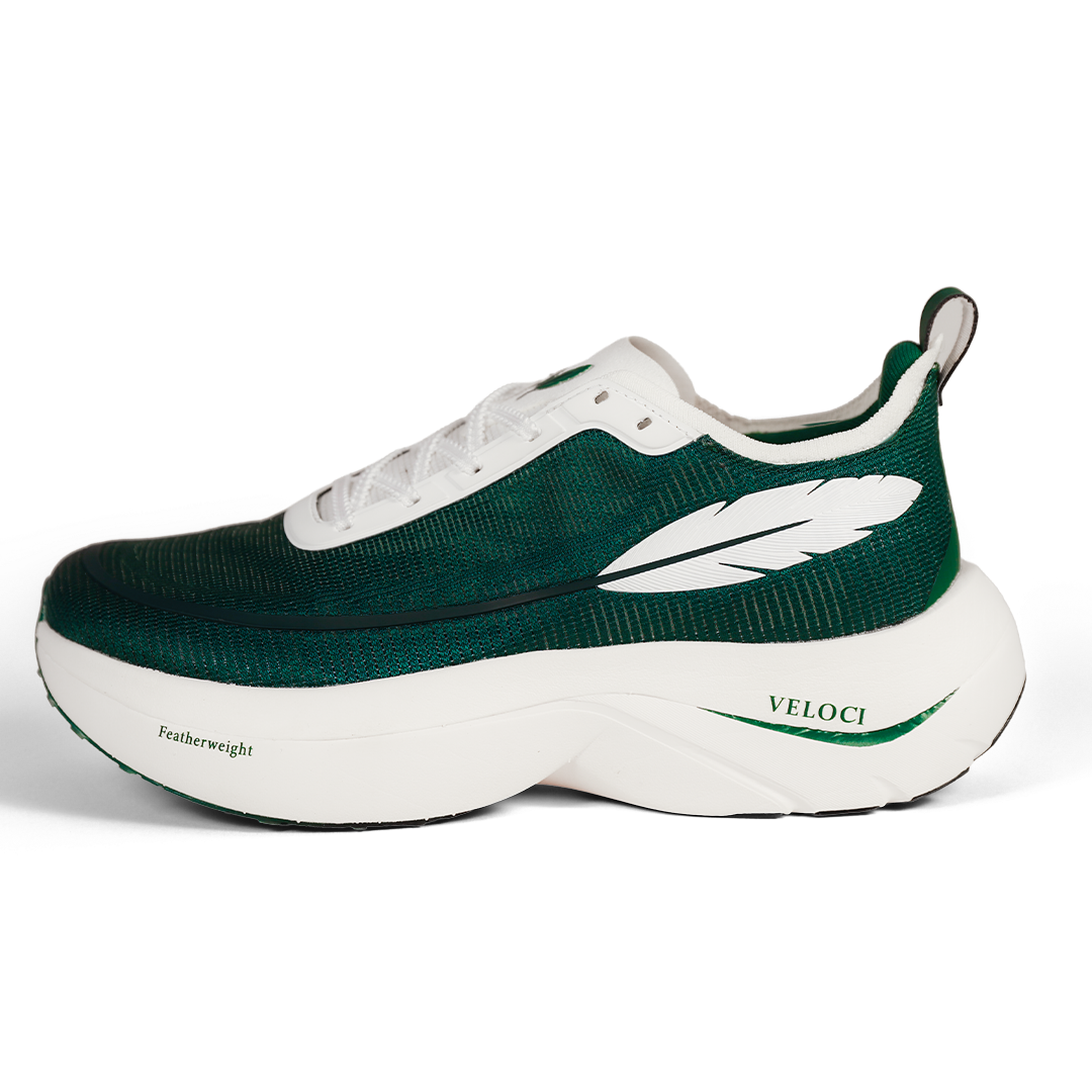 Veloci Featherweight Running Shoes (Green)