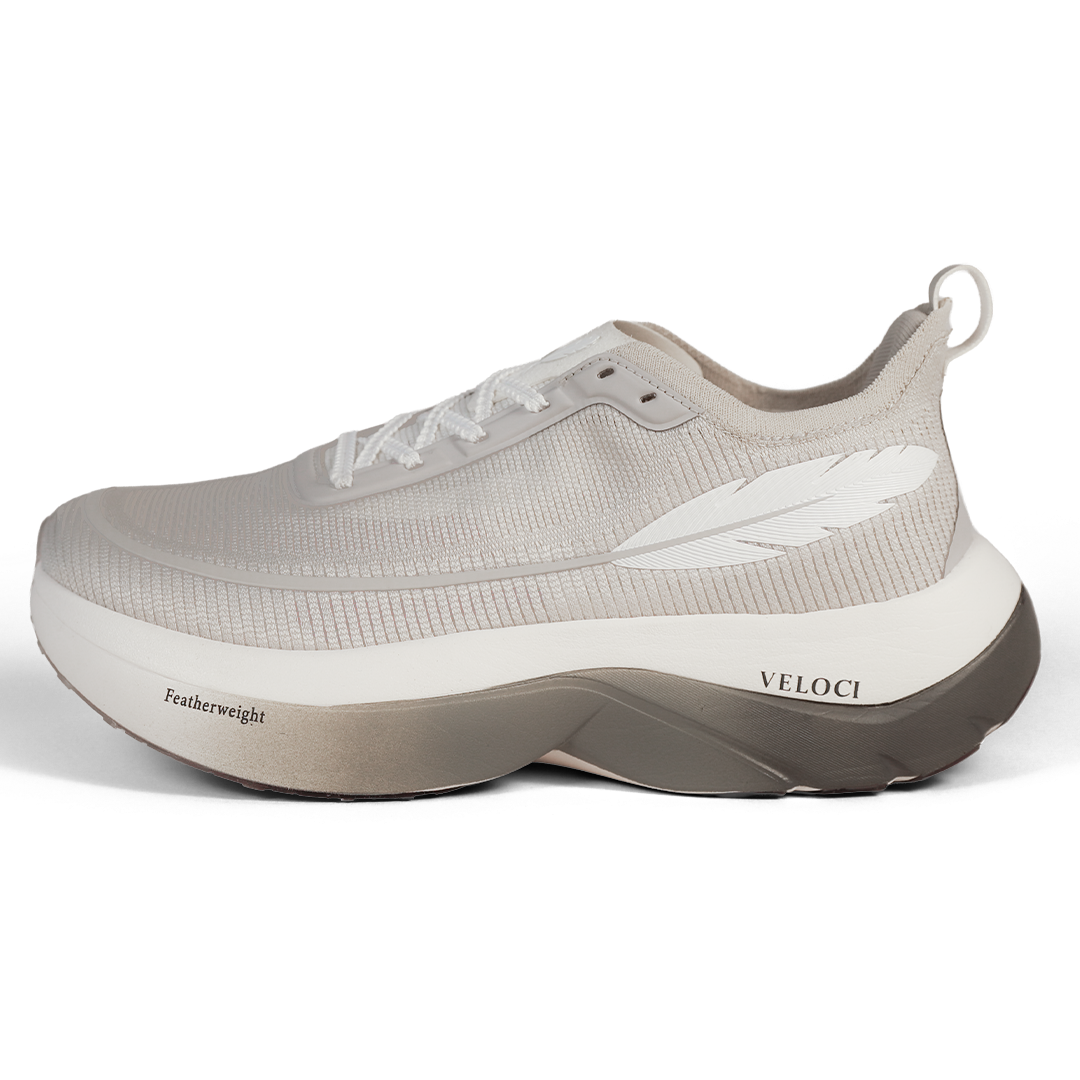 Veloci Featherweight Running Shoes (Jetstream Gray)