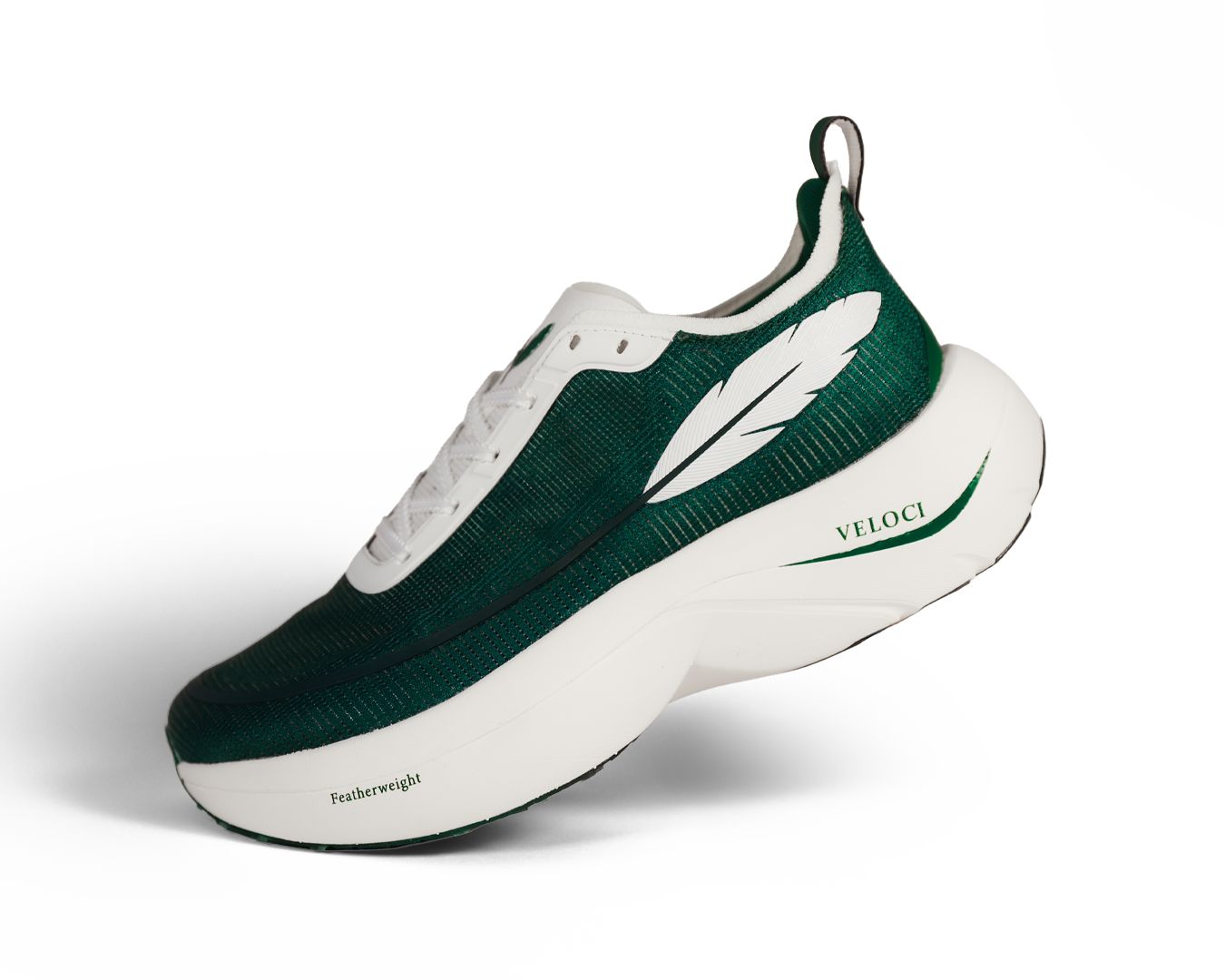 Veloci Featherweight Running Shoes (Green)