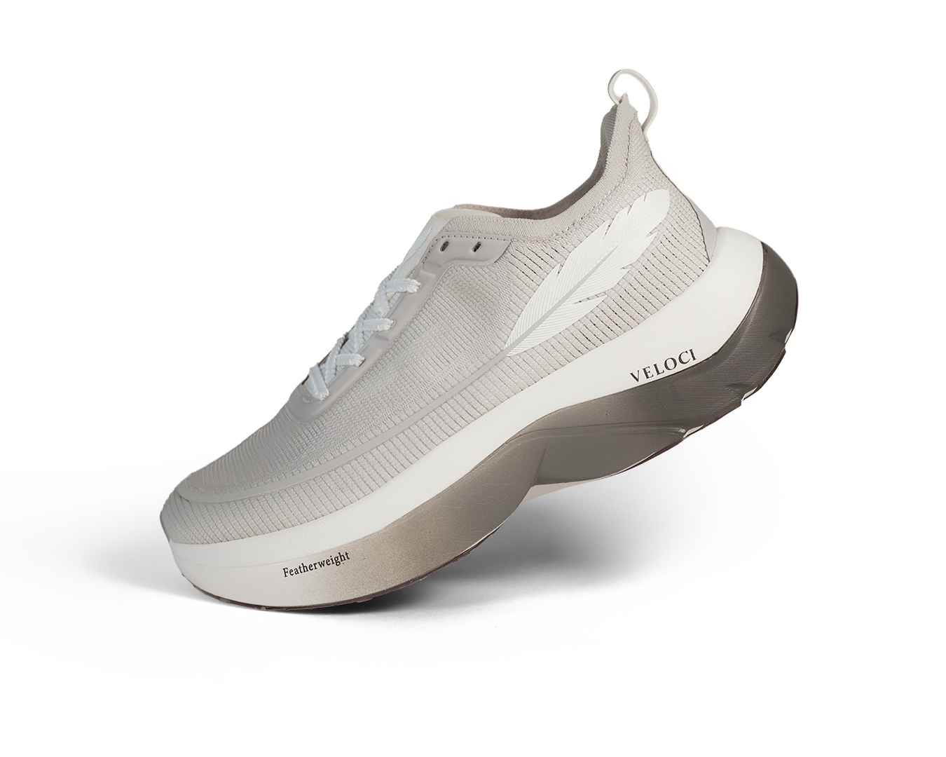Veloci Featherweight Running Shoes (Jetstream Gray)