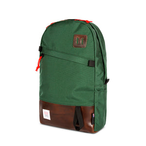 Topo Designs Daypack - Forest Brown Leather